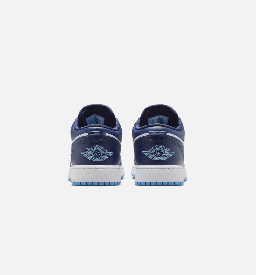 Air Jordan 1 Low Grade School Lifestyle Shoe - Midnight Navy