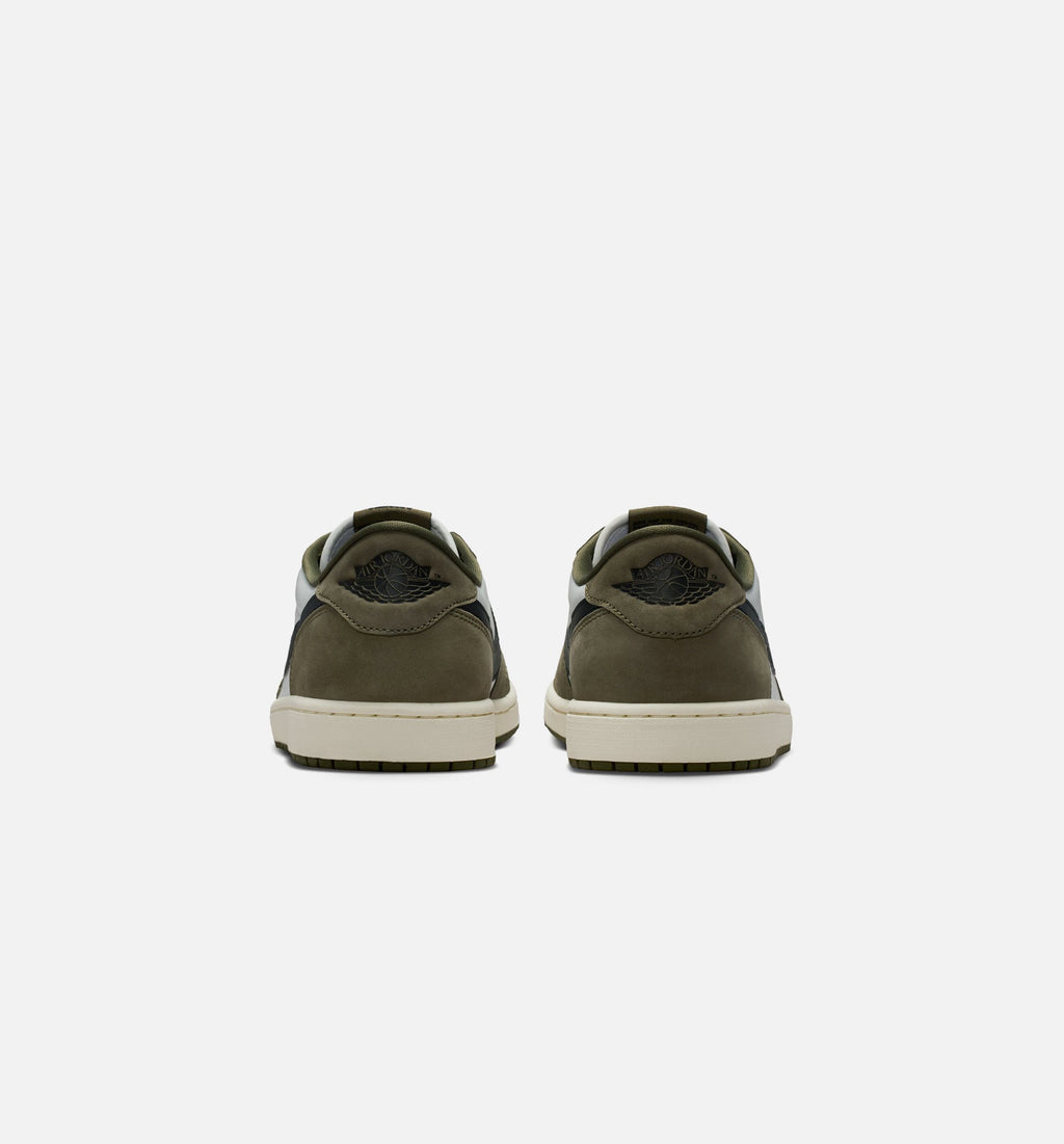 Air Jordan 1 Low OG Men's Lifestyle Shoe - Medium Olive/Black/Summit White/Sail