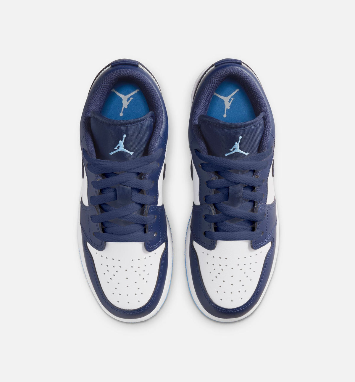 Air Jordan 1 Low Grade School Lifestyle Shoe - Midnight Navy