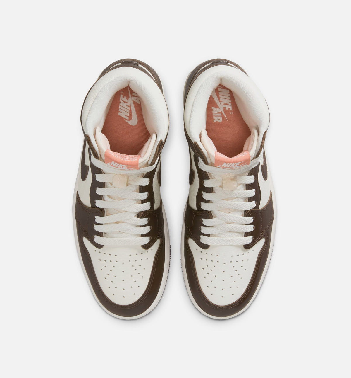 Air Jordan 1 Retro High OG Women's Lifestyle Shoe - Baroque Brown/Light Madder Root/Sail