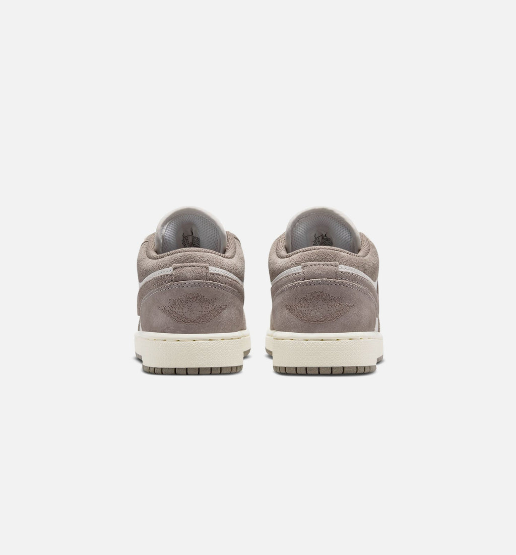 Air Jordan 1 Low Grade School Lifestyle Shoe - Olive Grey