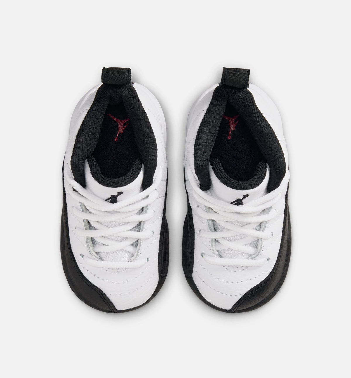 Air Jordan 12 Retro Taxi Infant/Toddler Lifestyle Shoe - White/Black/Taxi