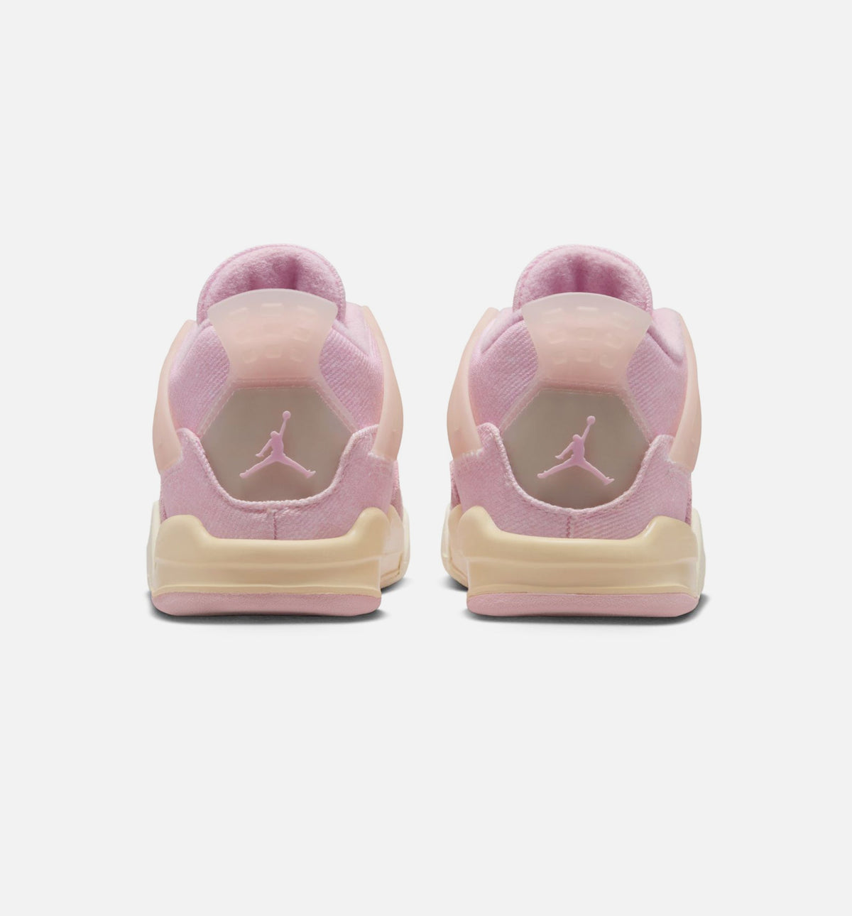 Air Jordan 4 Retro Pink Pearl and Iced Carmine Infant/Toddler Lifestyle Shoe - Iced Carmine/Coconut Milk/Anthracite/Muslin/Pinksicle